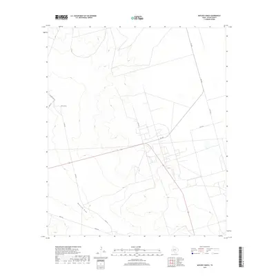 2019 Map of McElroy Ranch, 2019 Print