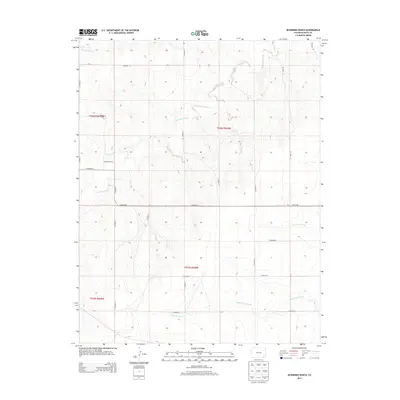 2013 Map of McEndree Ranch, 2013 Print