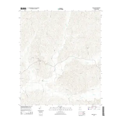 2014 Map of McEntyre, 2014 Print