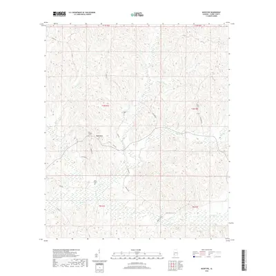 2018 Map of McEntyre, 2018 Print