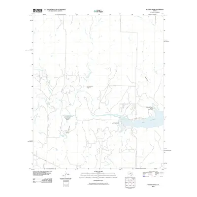 2010 Map of McEwen Draw, 2010 Print