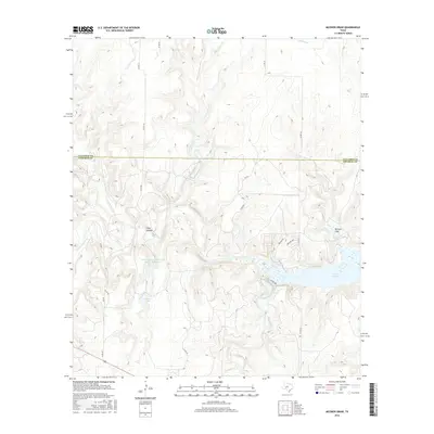 2016 Map of McEwen Draw, 2016 Print