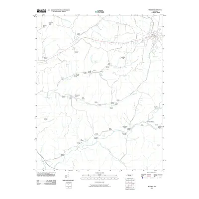 2010 Map of McEwen, 2010 Print