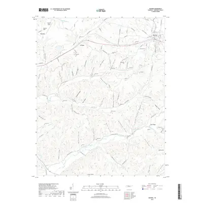 2019 Map of McEwen, 2019 Print