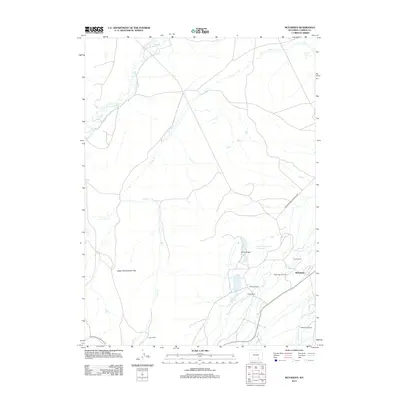 2012 Map of McFadden, 2012 Print