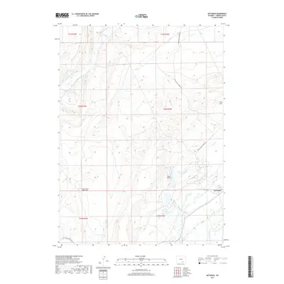 2017 Map of McFadden, 2017 Print