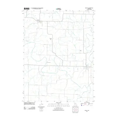 2011 Map of McFall, 2011 Print