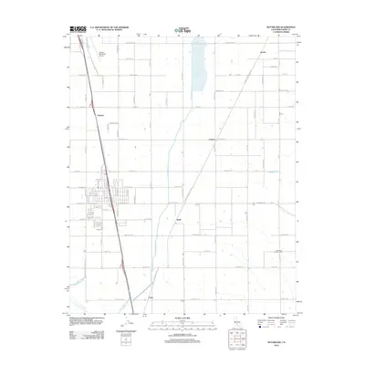 2012 Map of McFarland, 2012 Print