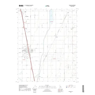 2018 Map of McFarland, 2018 Print