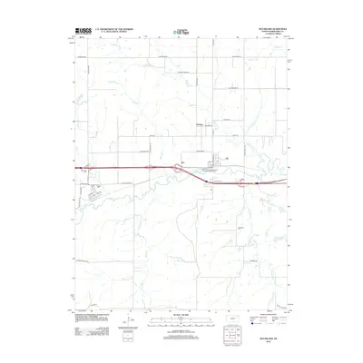 2012 Map of McFarland, 2012 Print