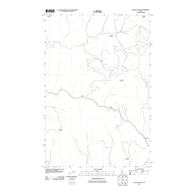 2011 Map of McGary Butte, 2011 Print