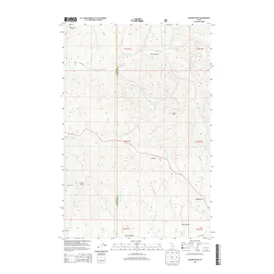 2014 Map of McGary Butte, 2014 Print