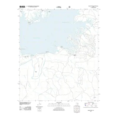2010 Map of McGee Bend, 2010 Print