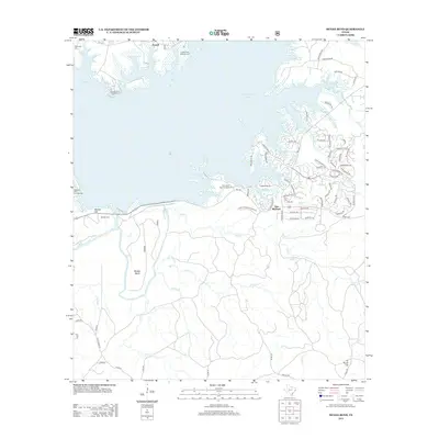 2013 Map of McGee Bend, 2013 Print