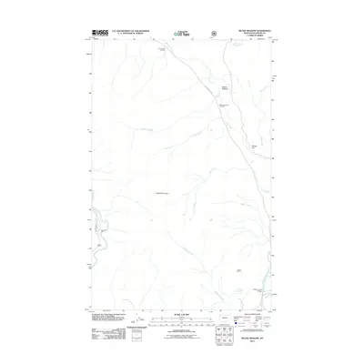 2011 Map of McGee Meadow, 2011 Print