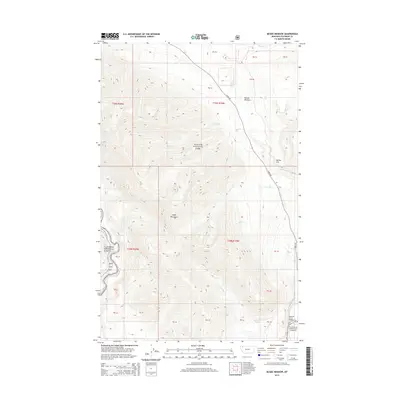 2014 Map of McGee Meadow, 2014 Print