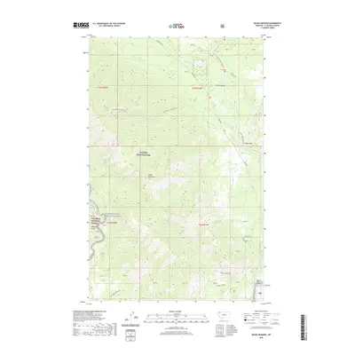 2020 Map of McGee Meadow, 2020 Print