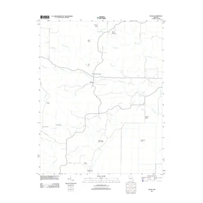 2011 Map of McGee, 2011 Print