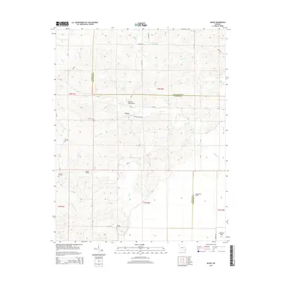 2015 Map of McGee, 2015 Print