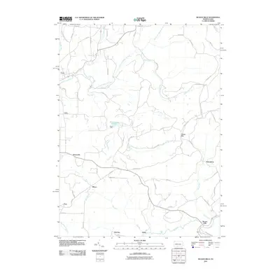 2010 Map of McGees Mills, 2010 Print