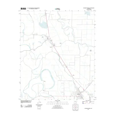 2011 Map of McGehee North, 2011 Print