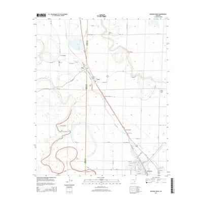 2014 Map of McGehee North, 2014 Print