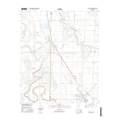 2017 Map of McGehee North, 2017 Print