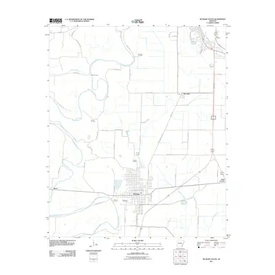 2011 Map of McGehee South, 2011 Print
