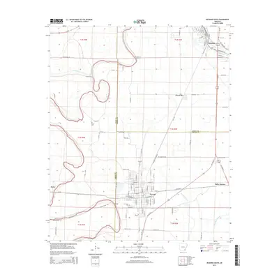 2014 Map of McGehee South, 2014 Print