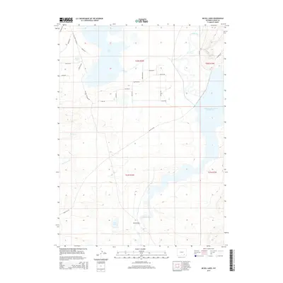 2015 Map of McGill Lakes, 2015 Print