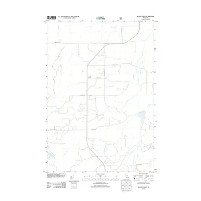 2012 Map of McGinn Creek, 2012 Print
