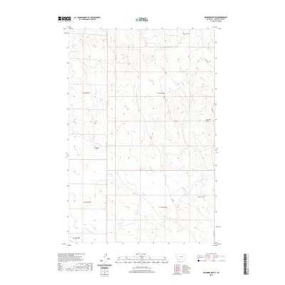 2020 Map of McGinnis Butte, 2020 Print