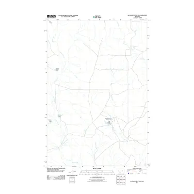 2011 Map of McGinnis Butte SE, 2011 Print