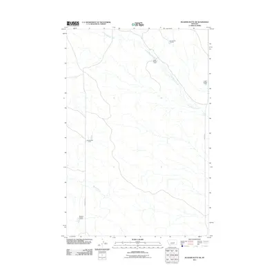 2011 Map of McGinnis Butte SW, 2011 Print