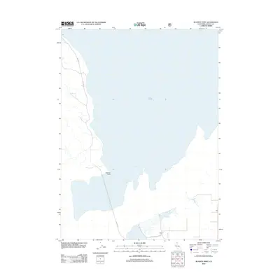 2012 Map of McGinty Point, 2012 Print