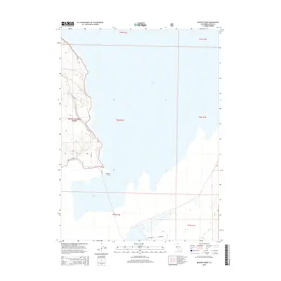 2015 Map of McGinty Point, 2015 Print