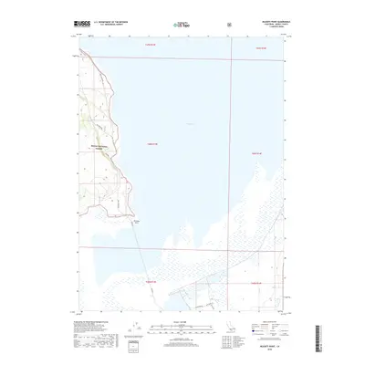 2018 Map of McGinty Point, 2018 Print