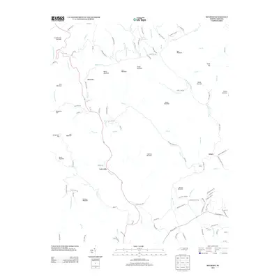 2013 Map of McGrady, 2013 Print
