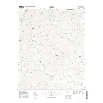 2016 Map of McGrady, 2016 Print