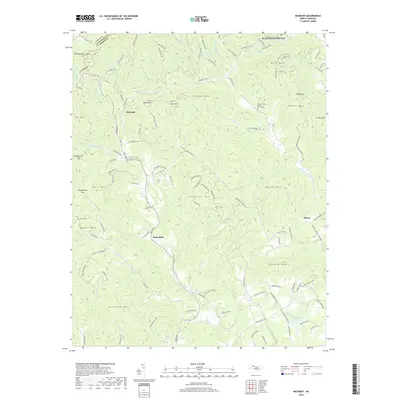 2019 Map of McGrady, 2019 Print
