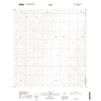 2017 Map of McGrath A-1 SE, 2017 Print