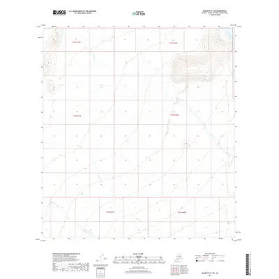 2017 Map of McGrath D-1 NE, 2017 Print