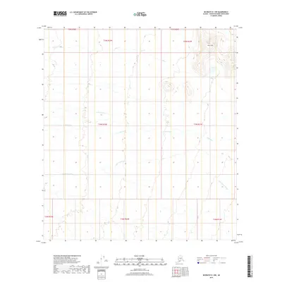 2019 Map of McGrath D-1 NW, 2019 Print