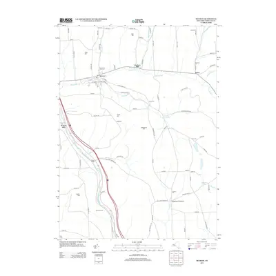 2013 Map of McGraw, 2013 Print