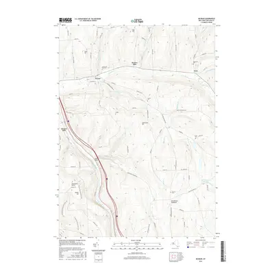 2016 Map of McGraw, 2016 Print