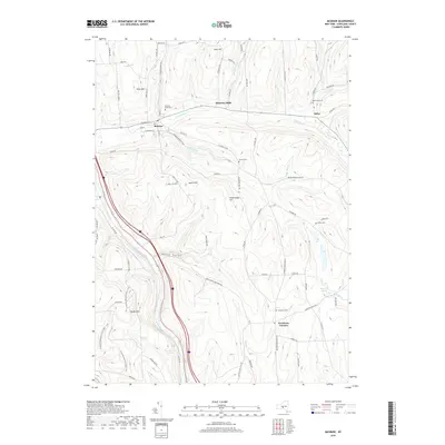 2019 Map of McGraw, 2019 Print