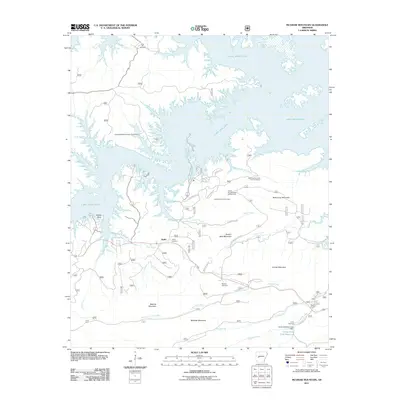 2011 Map of McGraw Mountain, 2011 Print