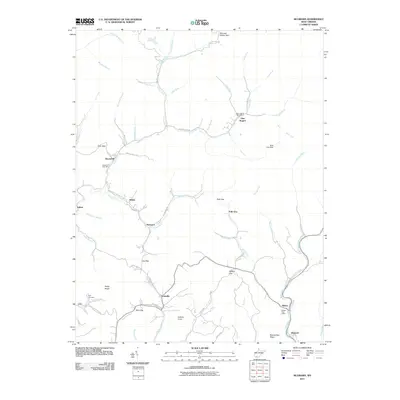 2011 Map of McGraws, 2011 Print