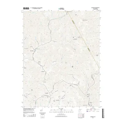 2014 Map of McGraws, 2014 Print