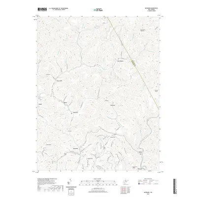 2019 Map of McGraws, 2019 Print
